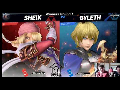 Gage's Garage #4 - Ryuk (Shiek) VS MayanRyan (Byleth) - SSBU Winners
