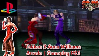 Download lagu Tekken 3 Anna Williams Arcade & Ending Story | Gameplay PS1 mp3