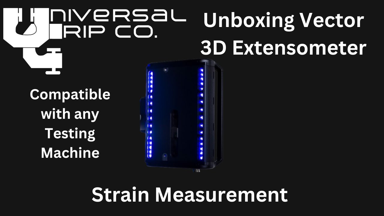 Unboxing the Vector 3D Non-Contact Extensometer For Tensile Testing