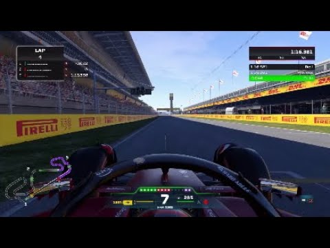 F1 22 Time Trial Spain Hotlap 1:16:381 + Setup (Controller)