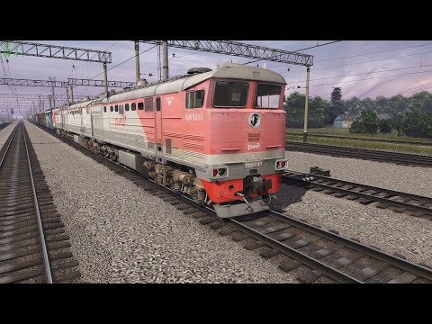 Trainz Railroad Simulator 2019 сценарий "Нештатная ситуация"