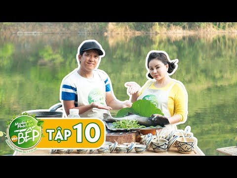 Full #10 | "Vựa muối" Lê Giang vào bếp khiến Mười Khó "chỉ biết câm nín" | Muốn Ăn Phải Lăn Vào Bếp