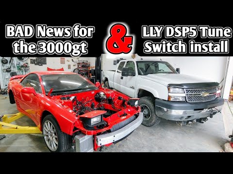 BAD News with 3000gt / how to install DPS5 Duramax switch / THIN some GOOD NEWS on the 3000gt vr4