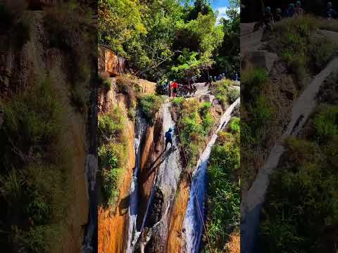 Rapel Cachoeira do Bisnau, Formosa-GO #bisnau #rapel #visiteformosa