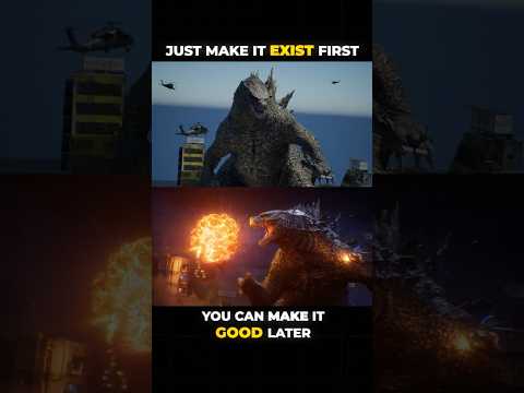 Storyboard vs Final 3D Render - Godzilla in Unreal Engine 5