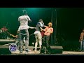 JAHSHII & Brysco fight on stage during their performance AT GHETTO SPLASH 2022