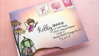 Monthly Mail Art - January 2017 - Simon Says Stamp