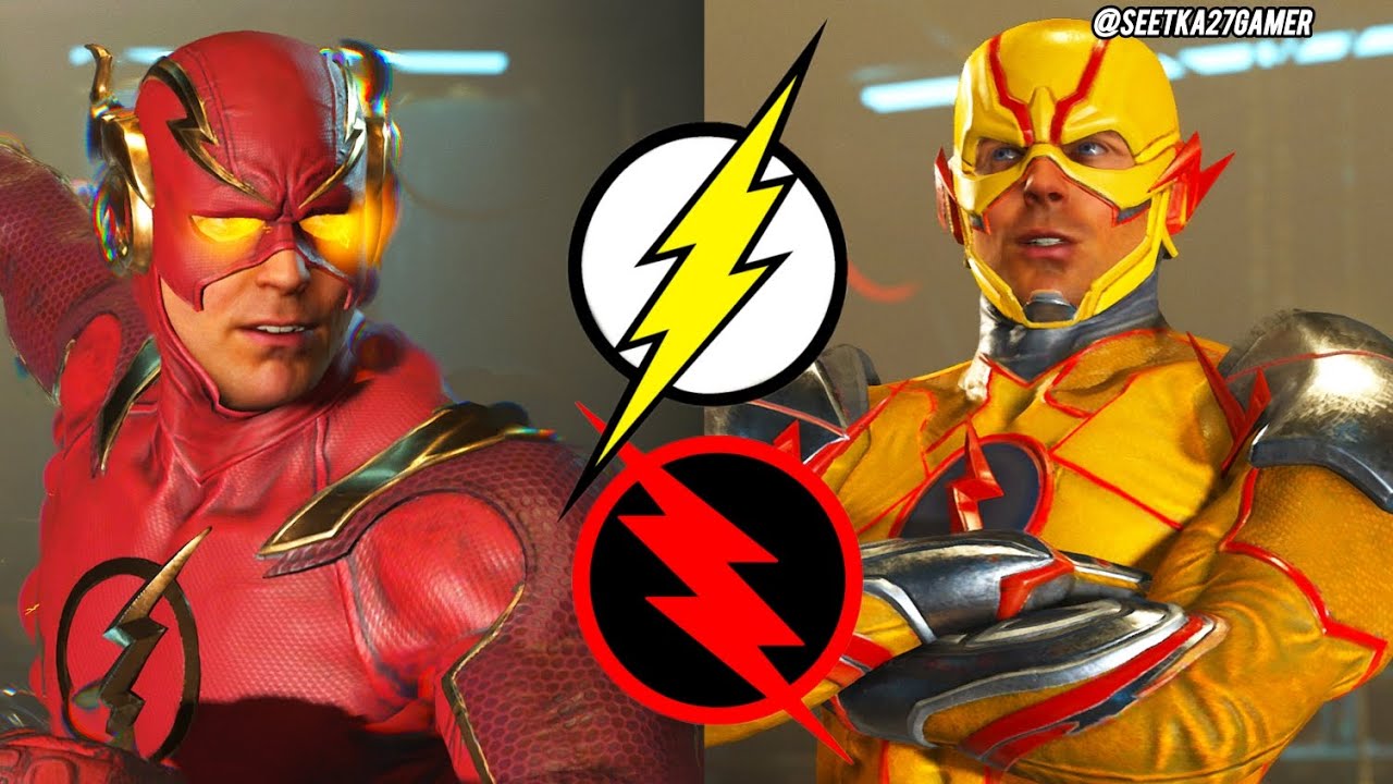 O FLASH ADORA UMA CRISE? FLASH VS. FLASH REVERSO [INJUSTICE 2]