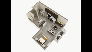 Apt  3205 - Dwell 2nd Street Luxury Apartments