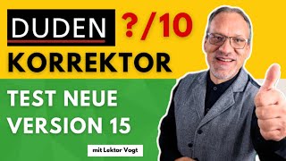 Duden Korrektor Version 15 | Test und Vorstellung.