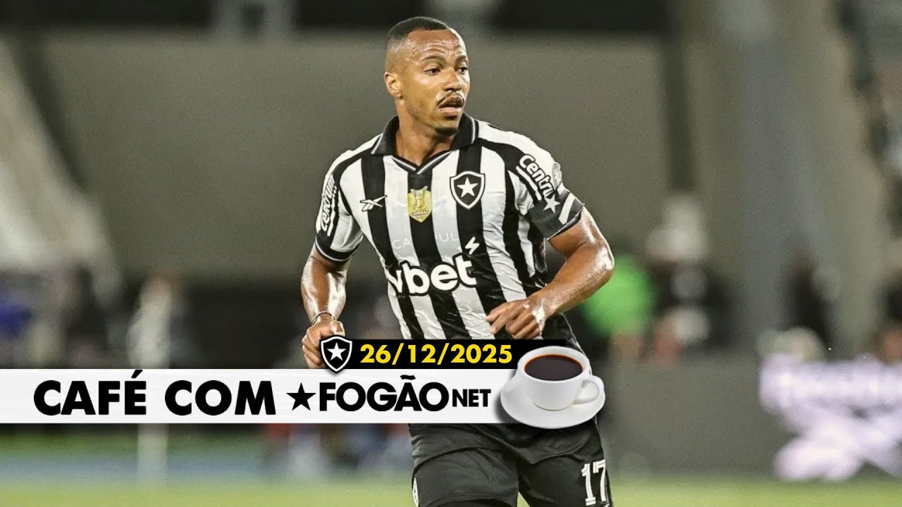 LIVE CAFÉ COM FOGÃONET | Marlon Freitas e Botafogo terão conversa nesta sexta sobre o futuro do atleta