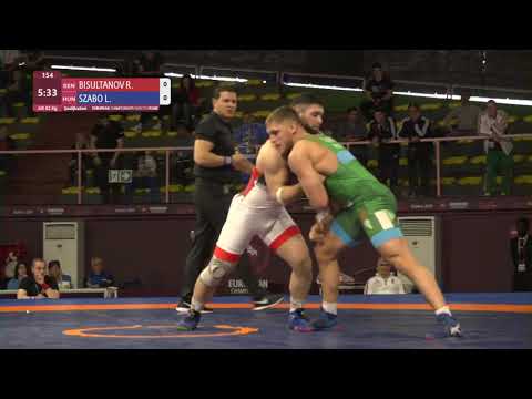 Qual. GR - 82 kg: R. BISULTANOV (DEN) v. L. SZABO (HUN)