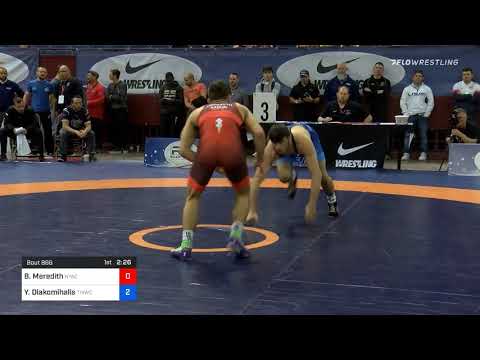 65 Kg Consolation Bryce Meredith New York Athletic Club Vs Yianni Diakomihalis Titan Mercury Wrest