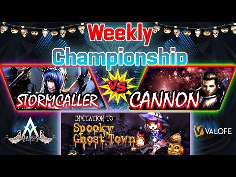 Sikyon Weekly 27/10/2018 PM: Semifinal - Brayan182 vs kiraxD02 - Atlantica Online Valofe