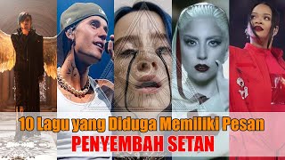 Download lagu 10 LAGU YANG MEMILIKI LIRIK PENYEMBAH SETAN!!! mp3
