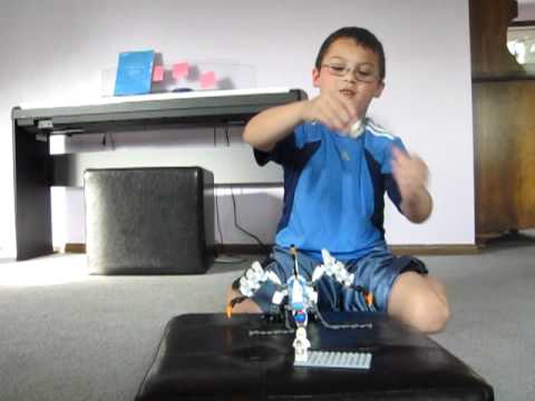 Lego 2260 Ninjago ice dragon attack review