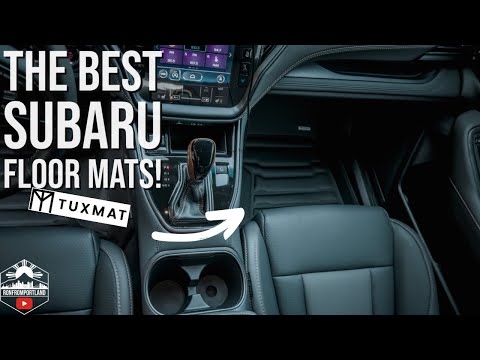 The BEST Floor Mats for My Subaru Outback Wilderness! | TUXMAT