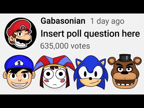 Funny Mario Poll Compilation 5 - SMG4, TADC, Sonic, FNAF