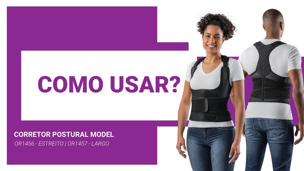 COMO USAR? | Corretor Postural Model Hidrolight