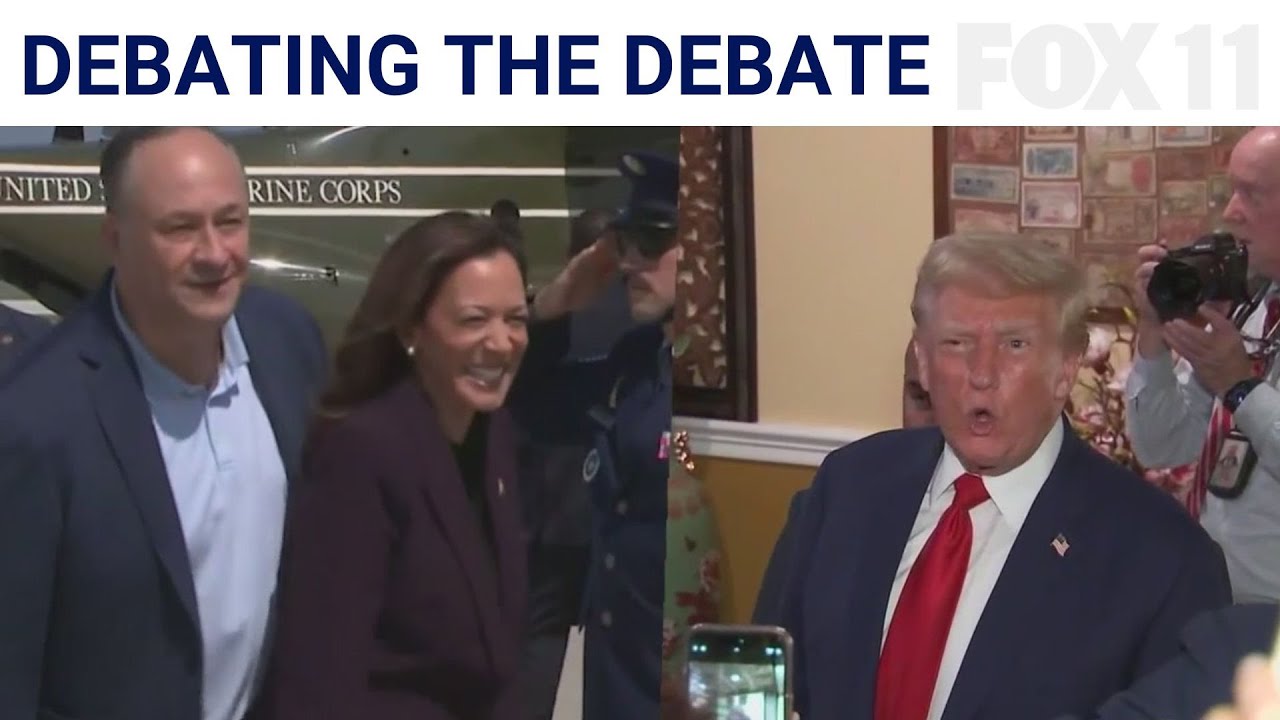 Kamala Harris, Donald Trump debating over debate