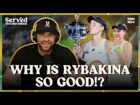 Andy Roddick Predicts Rybakina's 2026 Grand Slam Victory