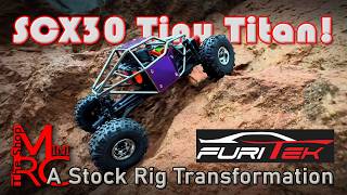 A Stock SCX30 Gets a Titanium Cage! Furitek Titan Chassis Install