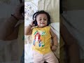 Nine Months Old Cutest Indian Baby 1st Time Listening Music Reaction