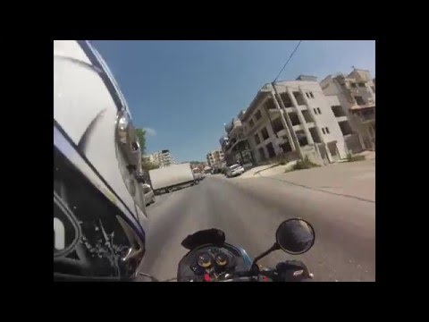 Truck sees me, desides to step in anyway