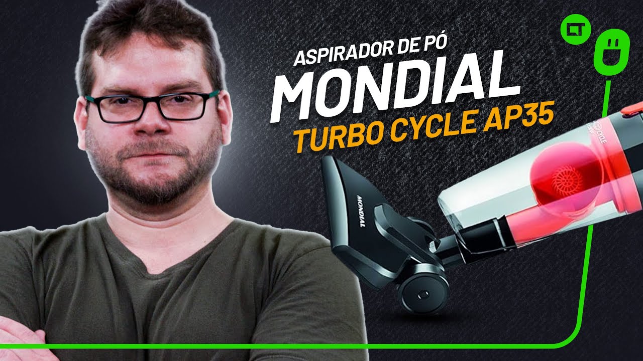 Miniatura da avaliação em vídeo de Aspirador de Pó MONDIAL Turbo Cycle AP-40-R 1500W 220V