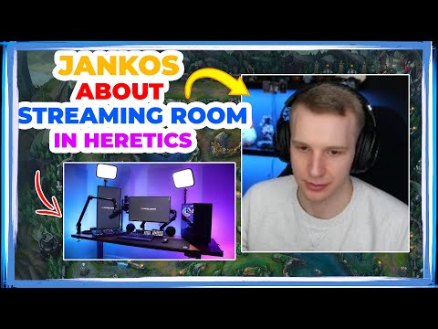 Jankos About Streaming Room in Heretics Gaming House 🤔