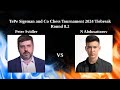 N Abdusattorov beats Peter Svidler | Round 8.2 | TePe Sigeman and Co Chess Tournament 2024 Tiebreak