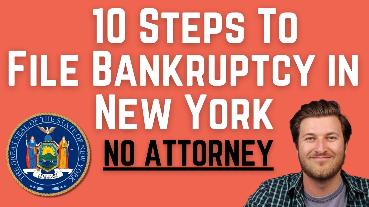 How to File Bankruptcy in New York Without An Attorney