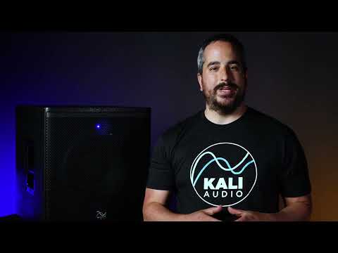 Slide 3 - Kali Audio 12" 1000W Active subwoofer. to 23 Hz and 123 dB max SPL (video)