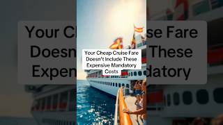 Your Cheap Cruise Fare Doesn't Include These Expensive Mandatory Costs cruise hidden costs