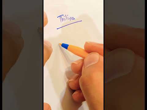 Signature of Thilina