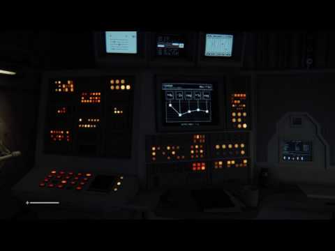ASMR - Alien: Isolation - Nap Time near a Computer Console - Ambient Sounds - NO Aliens Aboard!