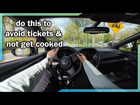 ALWAYS do this if you get pulled over by police