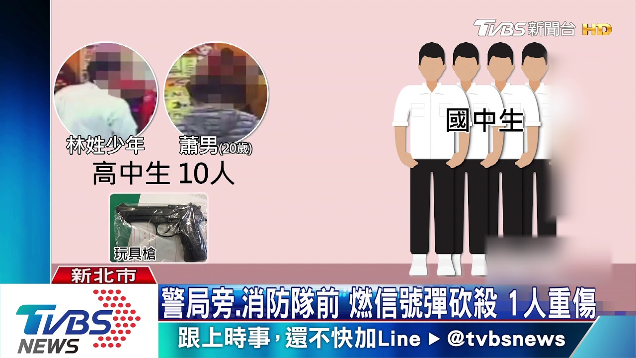 因去年「愚人節」玩笑 國、高中生當街追砍