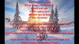 Elvis Presley Lonely This Christmas Lyrics