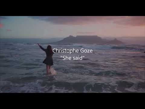 Christophe Goze - "She said"