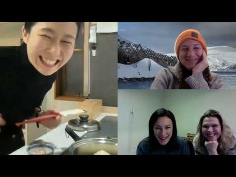 Cooking demo for the Arctic Circle Forum (Lofoten Seaweed, Bottarga Boreale, Saori Ichihara)