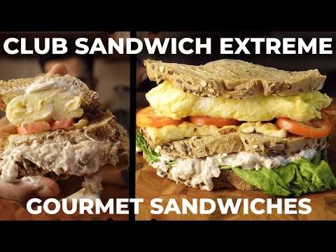 How to Make Club Sandwich Extreme | Delicious Club Sandwich Recipe