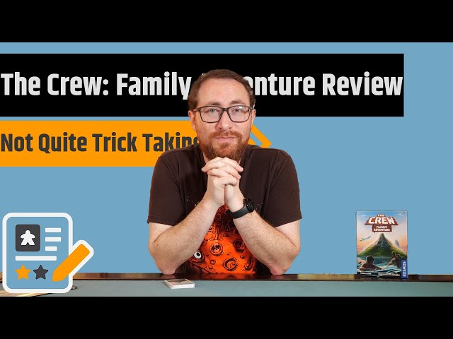 Vídeo relacionado con Thames & Kosmos The Crew: Family Adventure - Marooned in Paradise, juego de cartas cooperativo, juegos familiares para noche de juegos, juegos para adultos y niños, para 3 a 5 jugadores, variante para