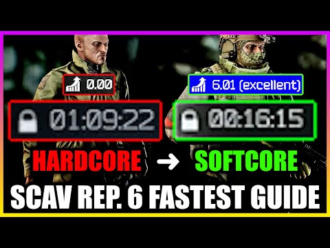 Hardcore Wipe How to do Fastest SCAV Karma Fence Rep. Grind