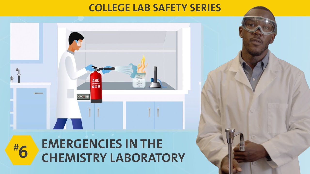 Emergencies in the Chemistry Laboratory |  ACS College Safety Video #6