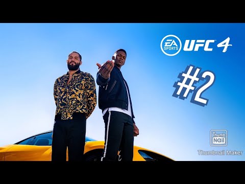 UFC 4 Career Mode Walkthrough Gameplay Part 2 - Takedown Defense