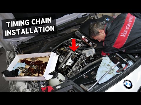 BMW N20 N26 TIMING CHAIN INSTALLATION REPLACEMENT 320i 328i 420i 428i 520i 528i X1 X3 X4 Z4 F20 F22