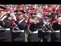 The Ohio State University Marching band, performing 