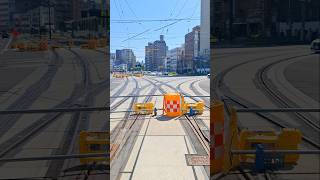 広島のダイヤモンドクロッシング