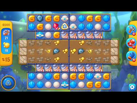 Fishdom 2021 - Level 6544   #playrix #fishdom #gaming